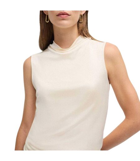 Haut Sans Manches Femme Blanc Boss