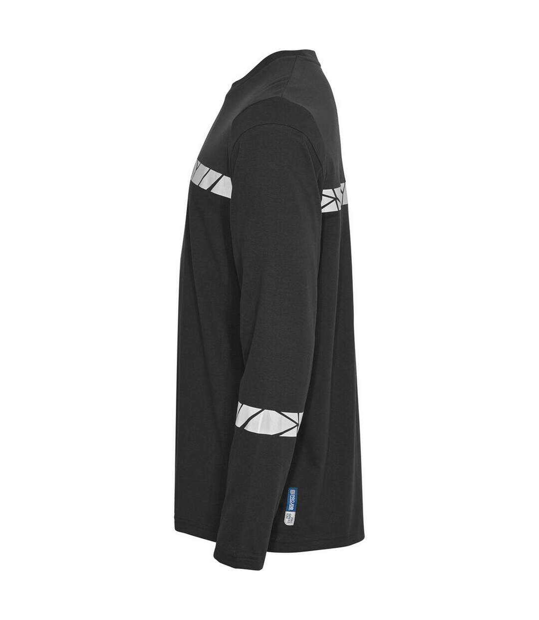 Mens Progression Hi-vis Long-sleeved T-shirt Black Projob-3