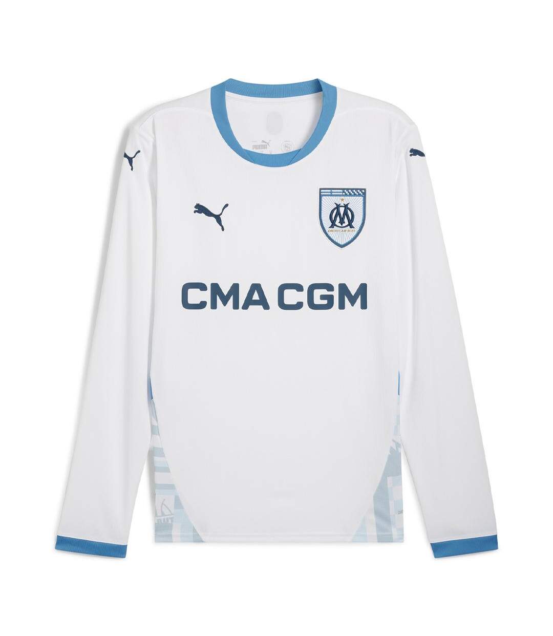 OM maillot manches longues domicile homme puma 2024/2025 - l-1