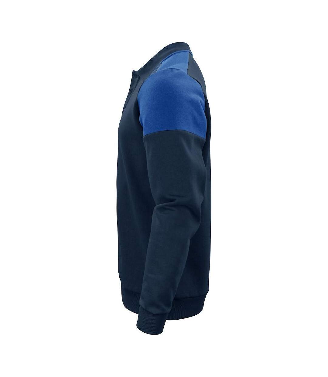 Polo Sweat Prime Adulte Bleu Marine Bleu Cobalt Printer-3