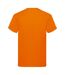 T-shirt Original Homme Orange Fruit Of The Loom-3