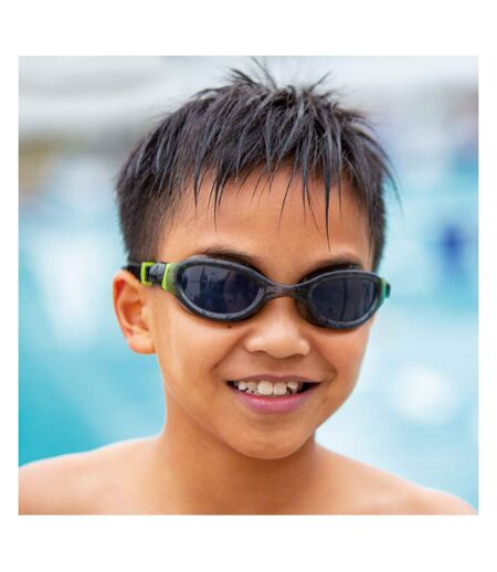 Lunettes de natation phantom 2.0 enfant noir / vert clair / gris Zoggs