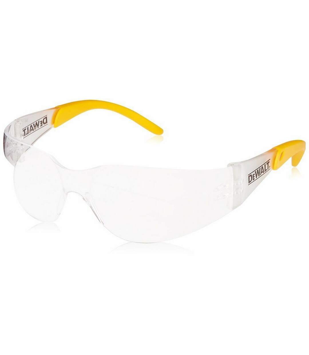 Unisex Protector Safety Eyewear One Size Charcoal Yellow Dewalt-3