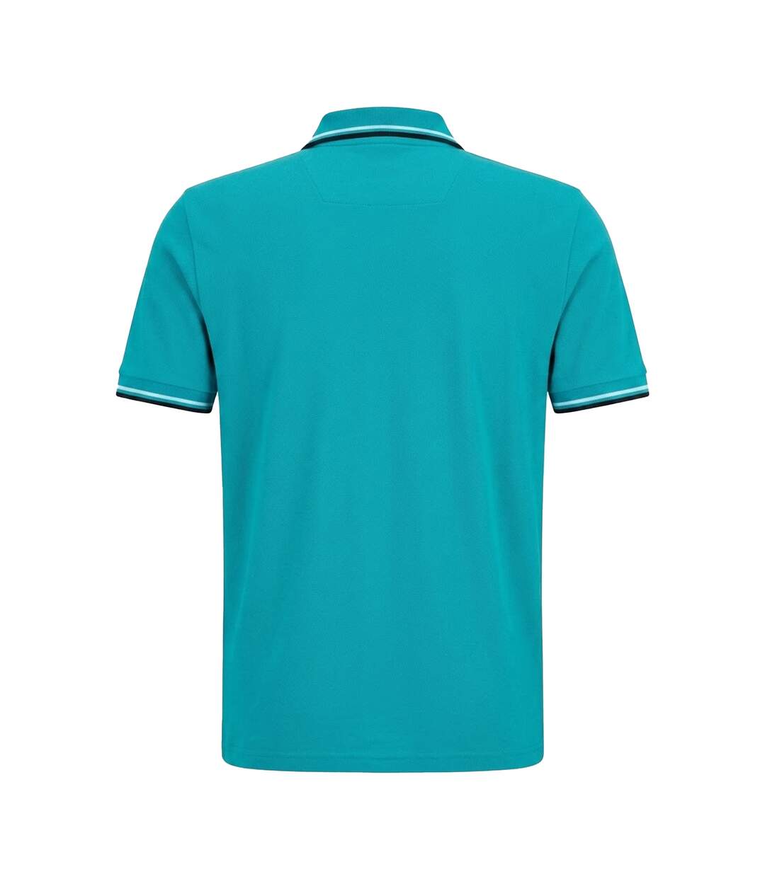 Mens Paddy Short-sleeved Polo Shirt Blue Boss-2