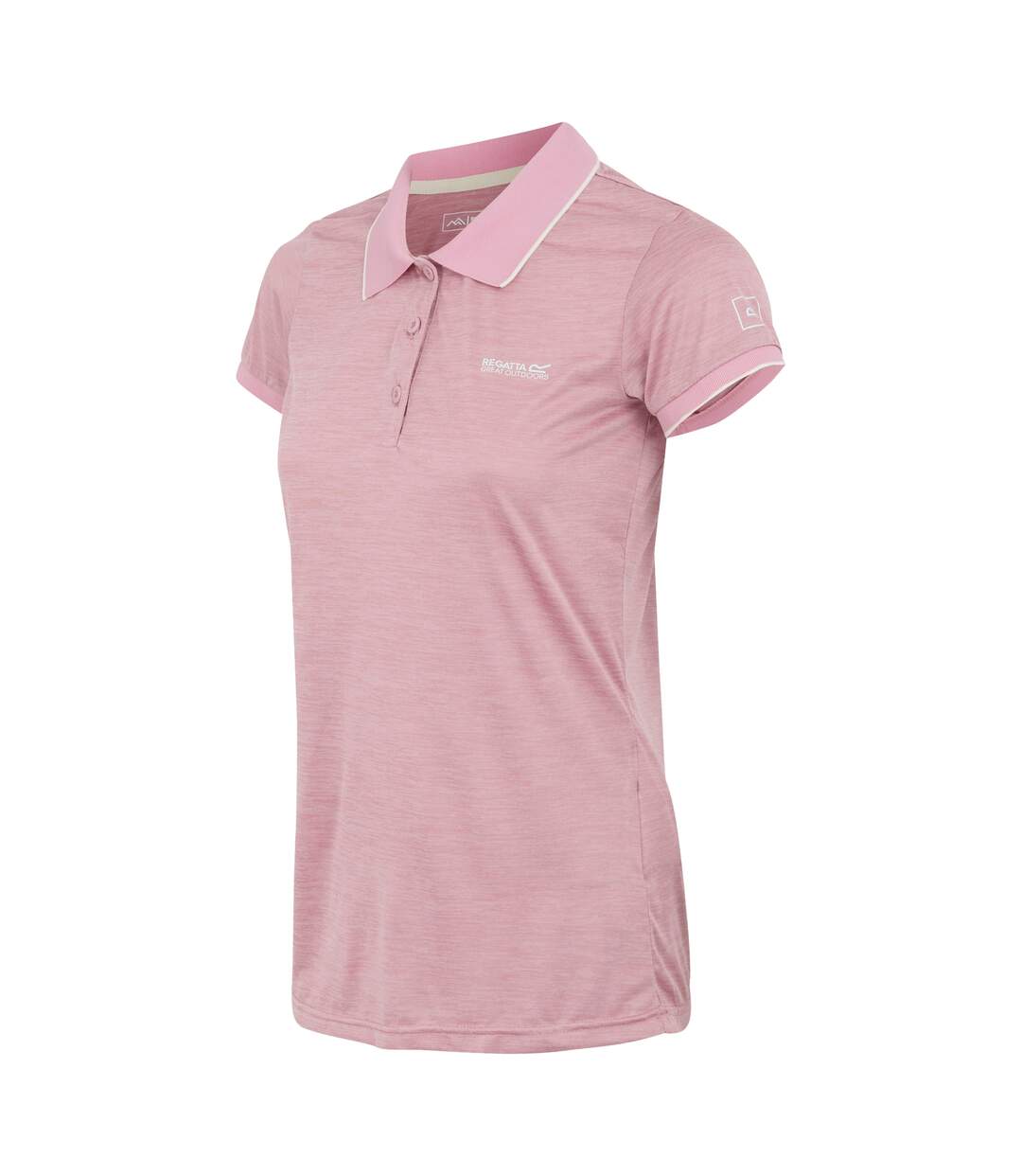 Womens/ladies remex ii polo neck t-shirt lilas Regatta-3