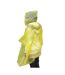 Unisex adult poncho yellow Brookstone