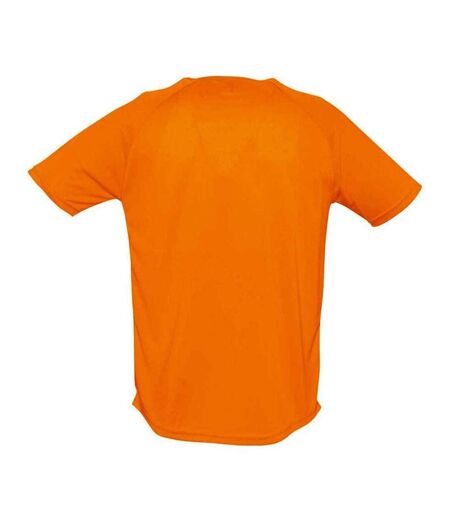 T-shirt Sporty Homme Orange SOLS