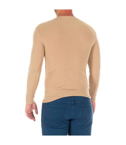 Long-sleeved T-shirt with half-high collar 1625-H man