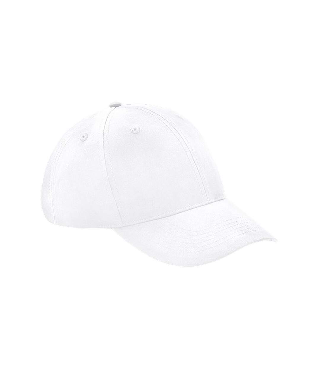 Casquette de baseball pro-style adulte blanc Beechfield-1