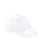 Casquette de baseball pro-style adulte blanc Beechfield-1