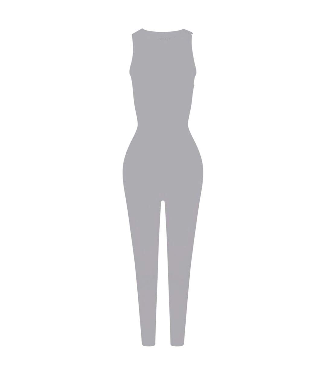 Combinaison Sans Manches Femme Gris Honeyz-2