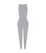 Combinaison Sans Manches Femme Gris Honeyz-2