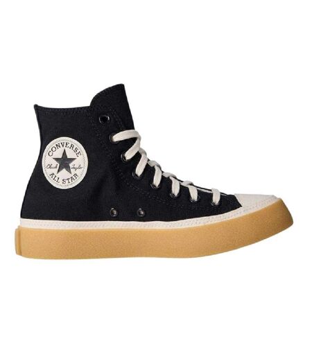 Womens/ladies All Star Canvas High Top Trainers Black Converse