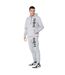 Mens Mono Hybrid Hoodie Grey Marl Mercier-4