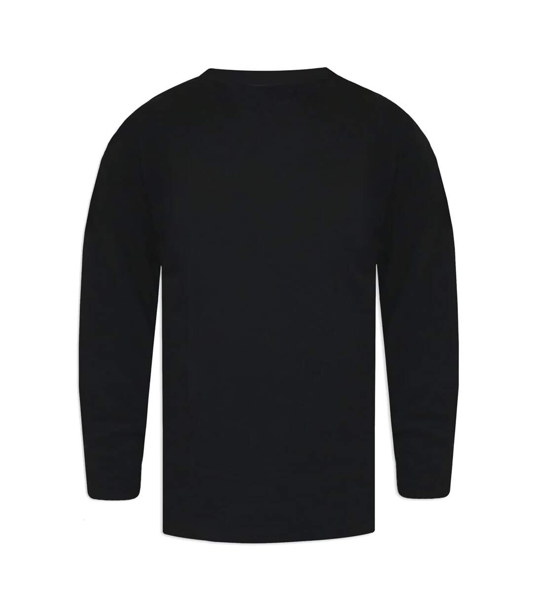Mens D555 Exeter Thermal Kingsize Long-sleeved T-shirt Black Duke-2