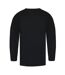 Mens D555 Exeter Thermal Kingsize Long-sleeved T-shirt Black Duke-2