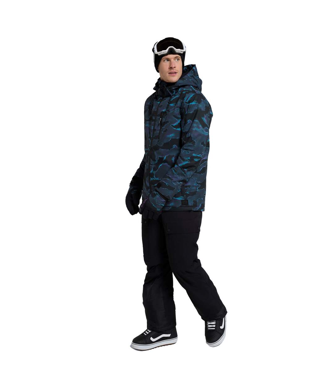 Blouson de ski laxx homme charbon Animal-4