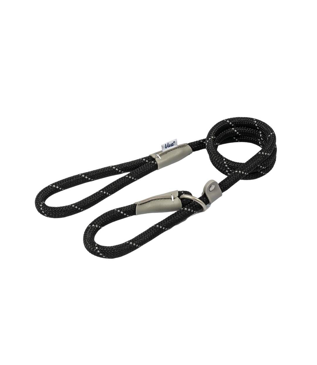 Viva dog slip lead 120cm x 1.2cm black Ancol-1