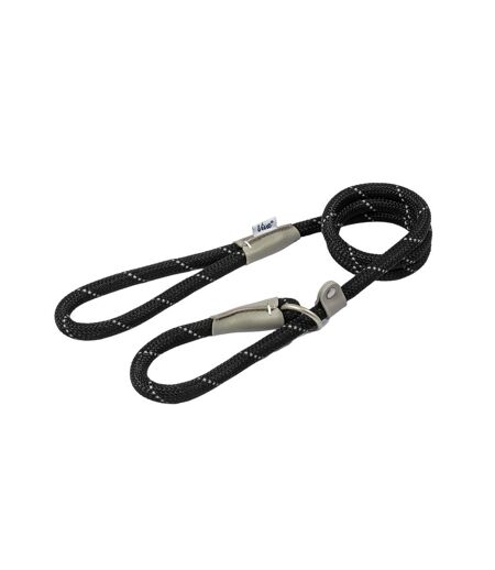 Viva dog slip lead 120cm x 1.2cm black Ancol