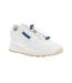 Womens/ladies Classic Milk Makeup Vegan Shoes White Blue Reebok-4