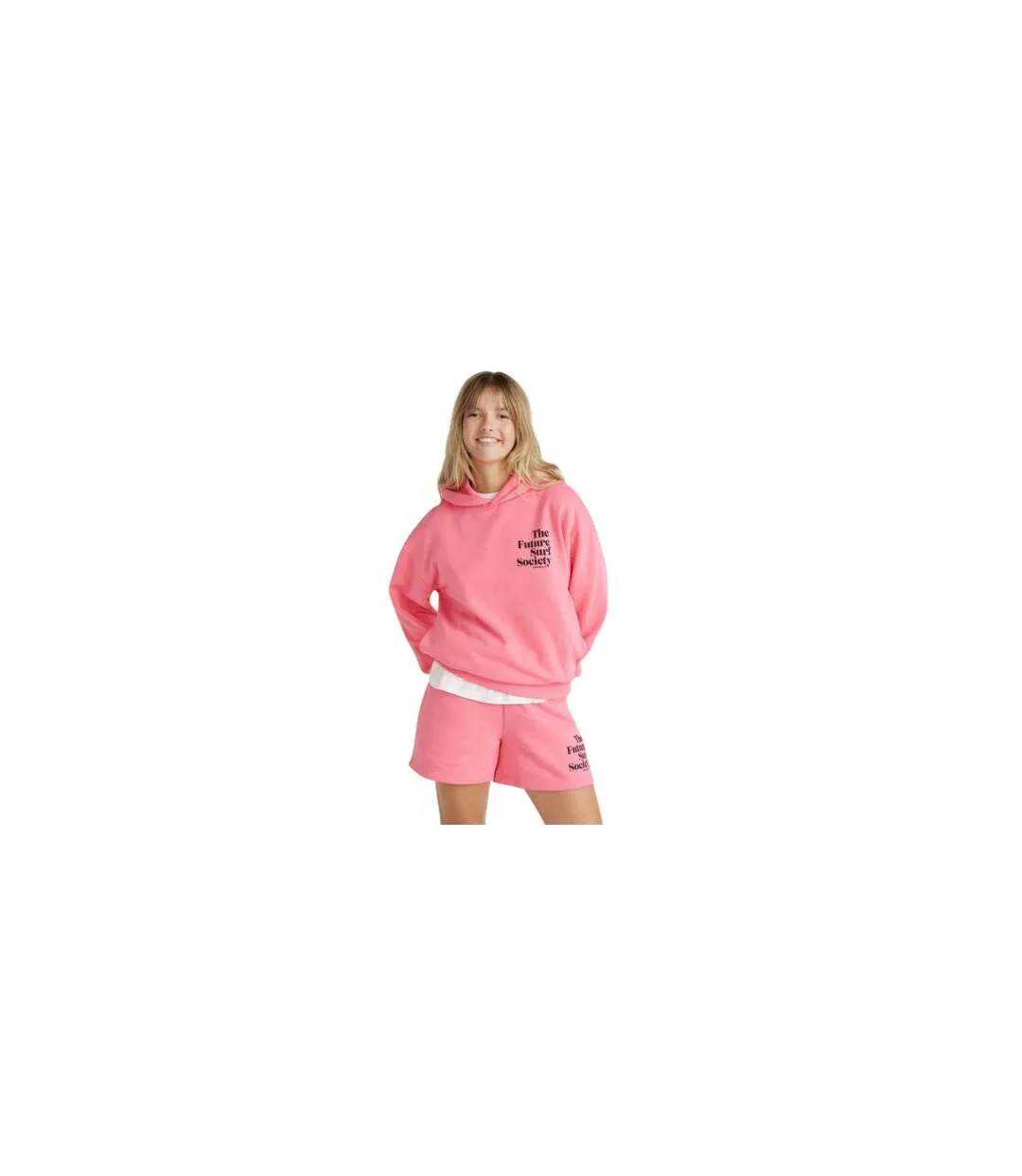 Sweat À Capuche The Future Surf Society Femme Rose O´Neill-1