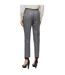 Pantalon Motif/style Motif Écossais Femme Gris Boss-4