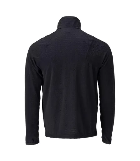 Mens Customised Patterned Fleece Jacket Dark Navy Mascot