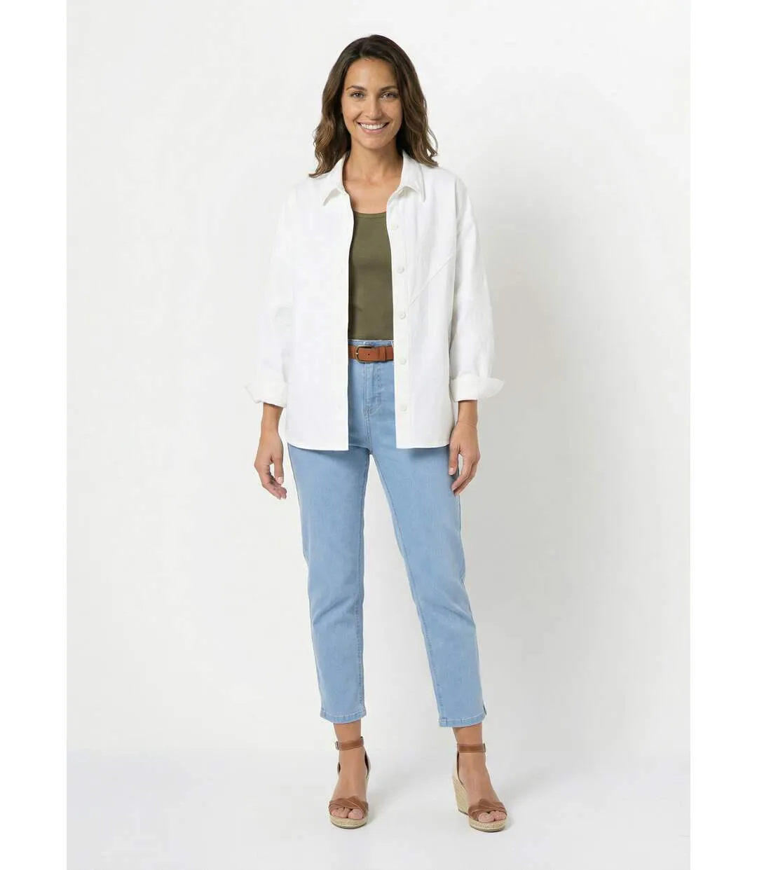 Veste surchemise coton broderie anglaise-3