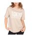 Womens/ladies Tokyo T-shirt Summer Sand Blank Essentials-4