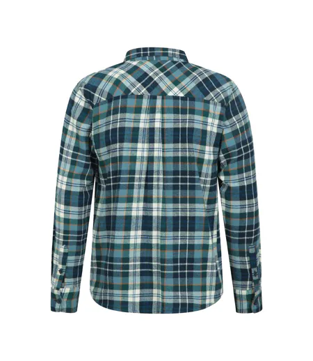 Chemises Trace Homme Maïs Bleu Mountain Warehouse