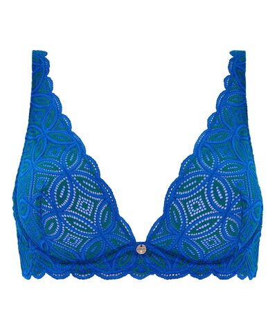 Soutien-gorge armatures bleu Emma