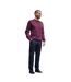 Pantalon À Poches Durham Homme Bleu Marine Brook Taverner-2