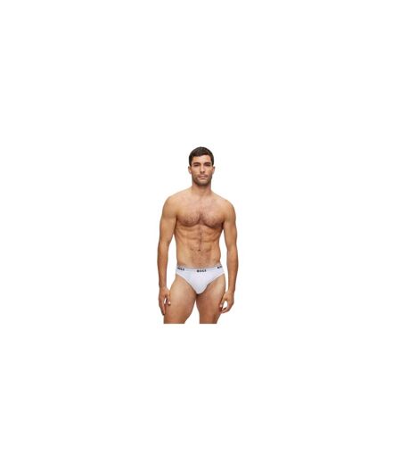 Lot De 3  Slips Homme Blanc Boss