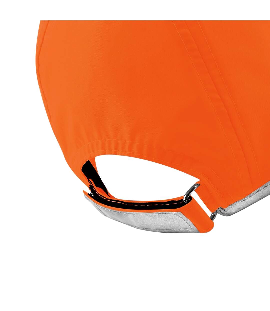 Beechfield Enhanced-viz / Hi Vis Baseball Cap / Headwear (Pack of 2) (Fluorescent Orange) - UTRW6764