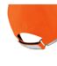 Lot de 2  casquettes haute visibilité adulte orange fluo Beechfield