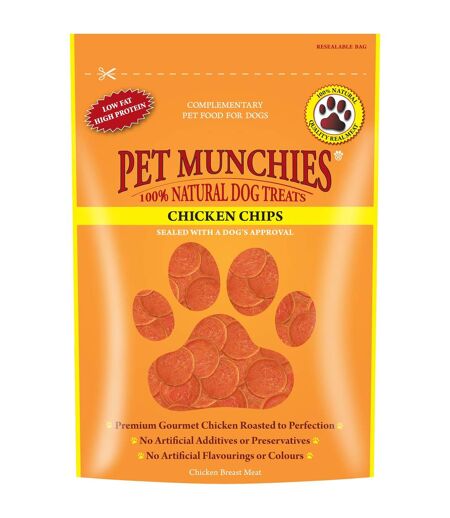 Chicken dog treats 800g multicoloured Pet Munchies