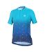 Maillot De Cyclisme Motif/style Imprimé Intégral Marostica Femme Bleu Bicycle Line-1