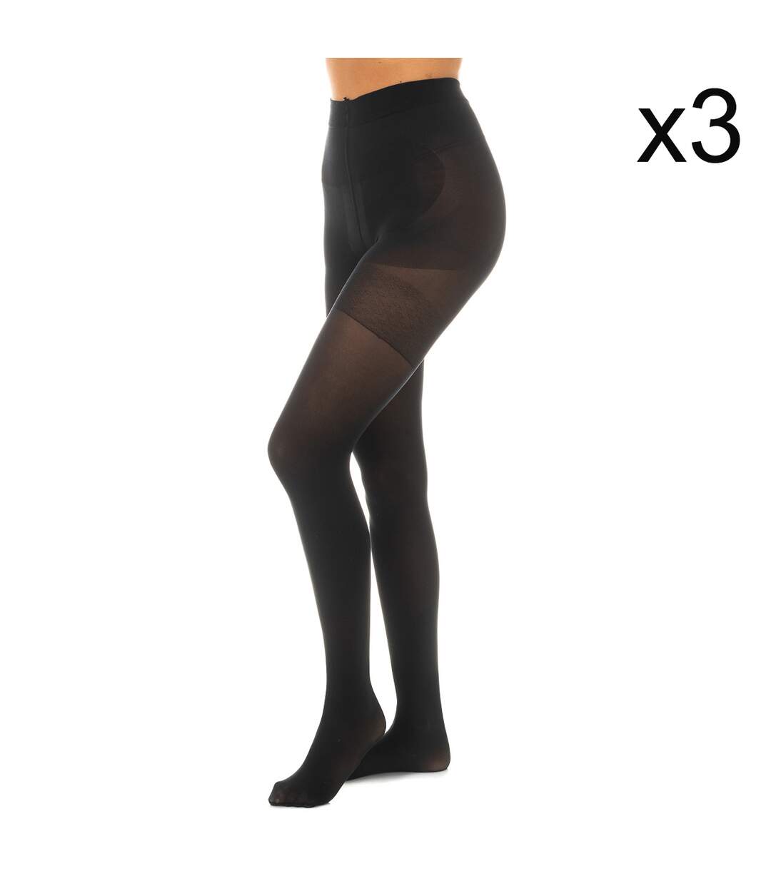Pack-3 Push up Panties 50 Den MICRO woman-3