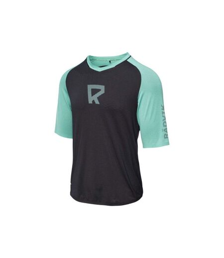 Maillot De Cyclisme Yankee Homme Noir Bleu Sarcelle Radvik