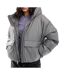 Doudoune gris femme converse synthetic puffer-1