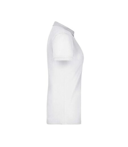 Polo Femme Blanc James And Nicholson