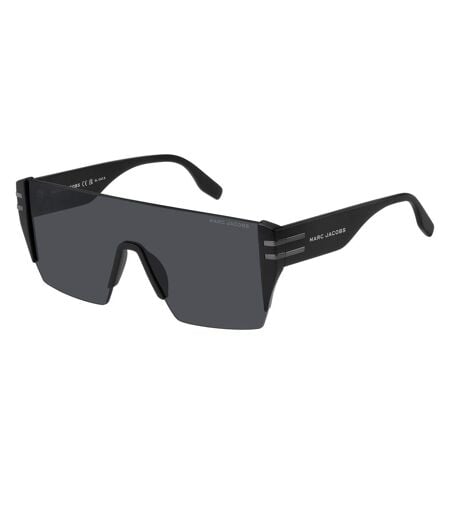 Lunettes De Soleil Motif/style Bouclier Homme Taille Unique Noir Marc Jacob