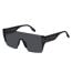 Lunettes De Soleil Motif/style Bouclier Homme Taille Unique Noir Marc Jacob-2