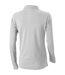 Elevate Oakville Long Sleeve Ladies Polo Shirt (Grey Melange) - UTPF1822
