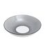Lot de 6 Assiettes Creuses Porcelaine Lunis 20cm Noir-2