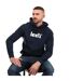 Sweat À Capuche Homme Bleu Foncé Levis-4