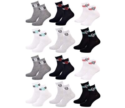 Chaussettes SERGIO TACCHINI QUARTER 12 Pcs 2620