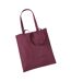 Tote Bag Bag For Life Taille Unique Bordeaux Westford Mill-1