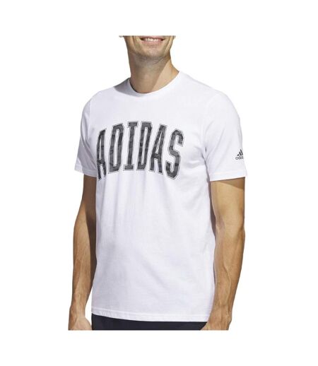 T-Shirt blanc homme adidas camor