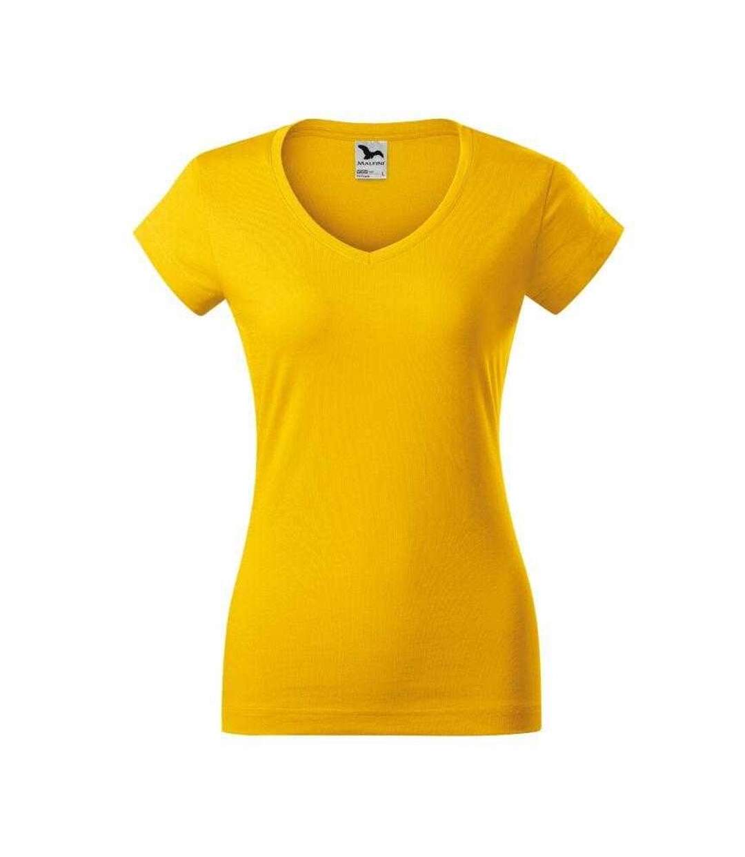 T-shirt Femme Jaune Malfini-1